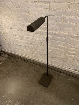 Koch & Lowy Pharmacy Style Floor Lamp in Black