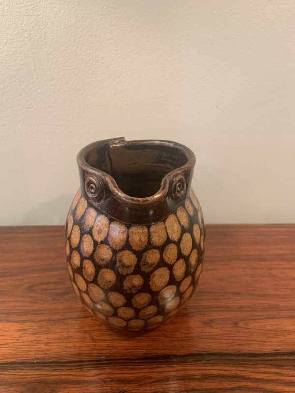 Spotted Owl Studio Pottery Pitcher by Palmer