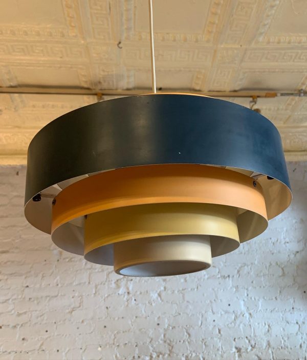 Metal Beehive Pendant Lamp from Denmark