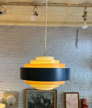 Metal Beehive Pendant Lamp from Denmark