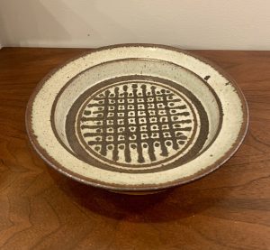 Niels Rensgaard Stoneware Catch-All from Denmark