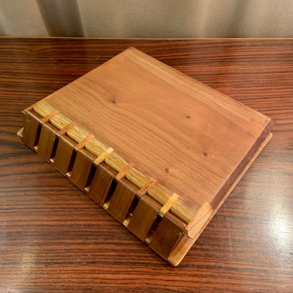 Hand Crafted Solid Walnut Book Cover