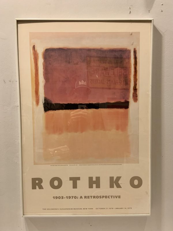 Mark Rothko 1978 Guggenheim Retrospective Poster