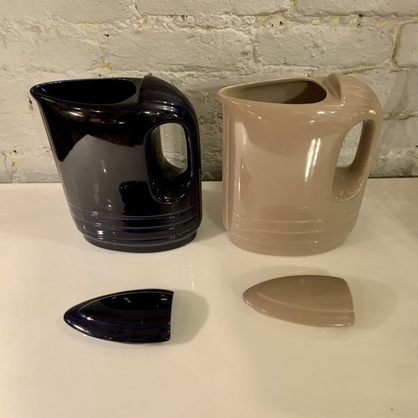 Streamlined Ceramic Water Pitchers by Hall