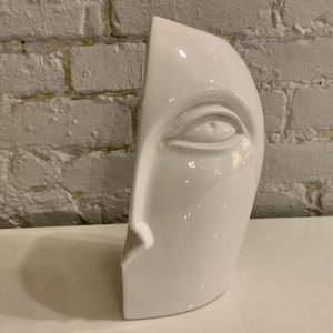 Postmodern Split Face Vase by Mancioli for Raymor