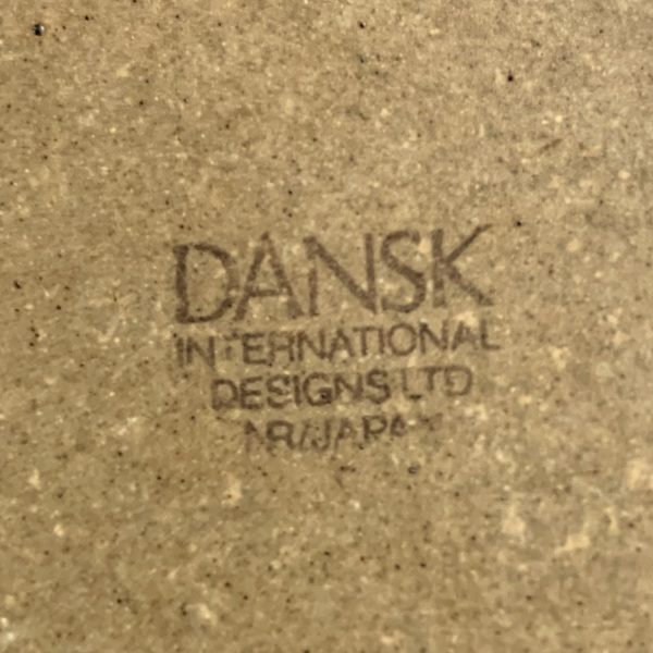Dansk Lidded Ceramic Oval Box