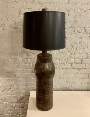 Large Ceramic Lamp in the style of Martz