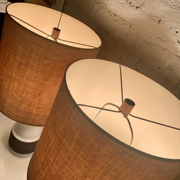 Pair of Tall Table Lamps by Jane & Gordon Martz