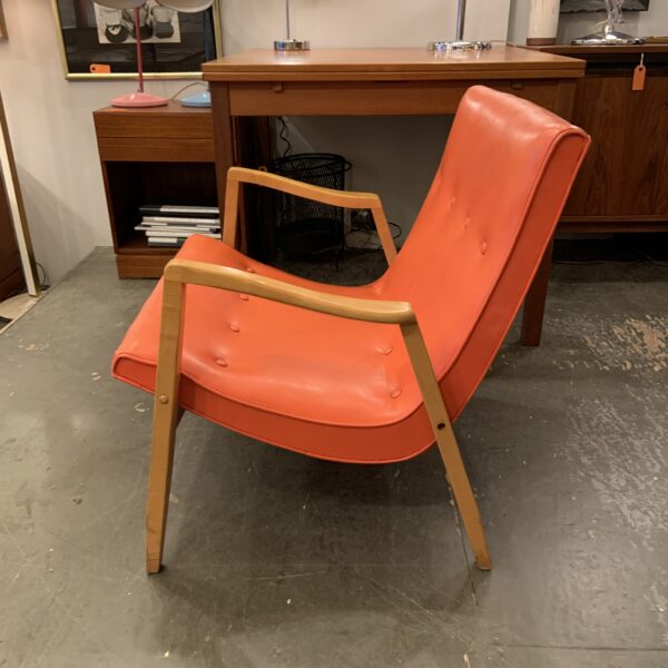 Pair of Milo Baughman Scoop Lounge Chairs by James Inc.
