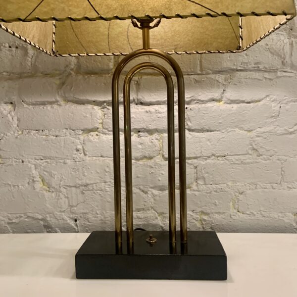 Brass Paper Clip Lamp from the 1950s