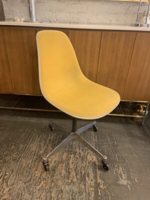 Charles & Ray Eames Upholstered Rolling Task Chair