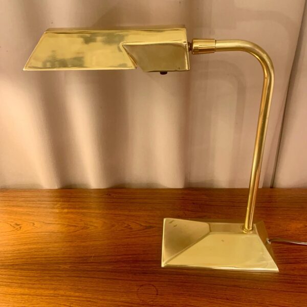 Brass Pharmacy Style Table Lamp by Stiffel