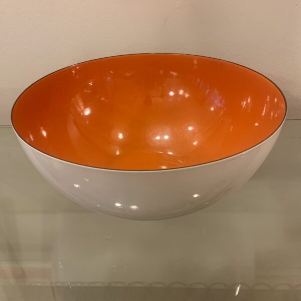 Large Enamel Bowl by Kaj Franck for Finel