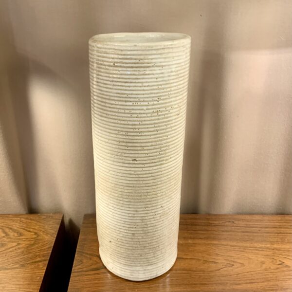 Large Stone Age Modern Vase by Zanesville Pottery