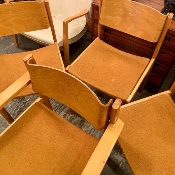 Harvey Probber Bentwood Dining Chairs
