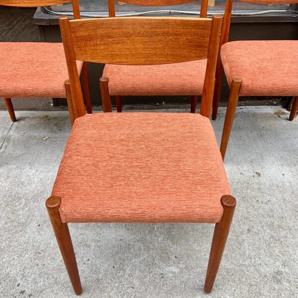 Teak Dining Chairs by Poul Volther for Frem Rojle, Denmark