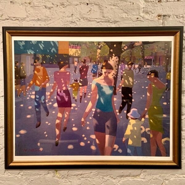 Framed, Signed Lithograph, Light Dancing Everywhere, by Michael Patterson