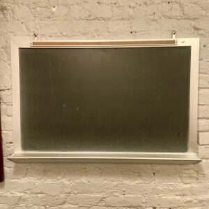 Small Machine Age Aluminum & Slate Blackboard