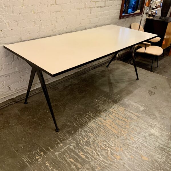 Jean Prouve Compass Cafeteria Table by Vitra