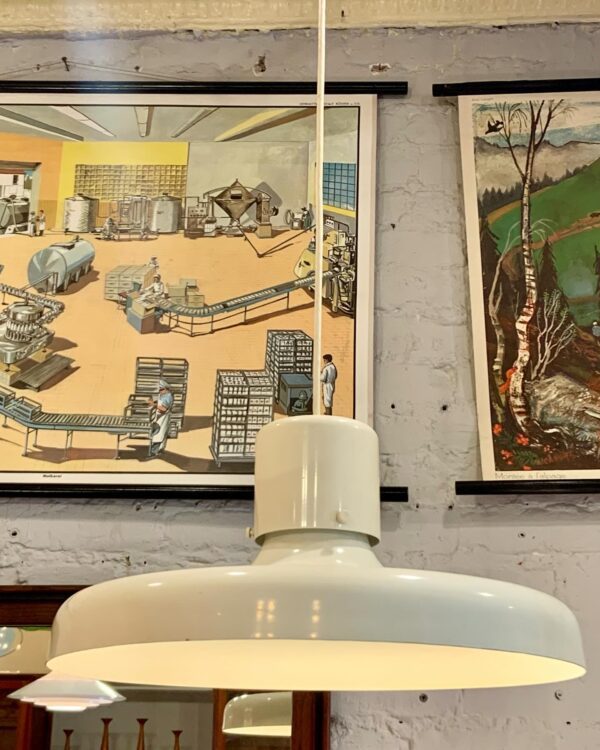 Metal Pendant Lamp from the 1970s