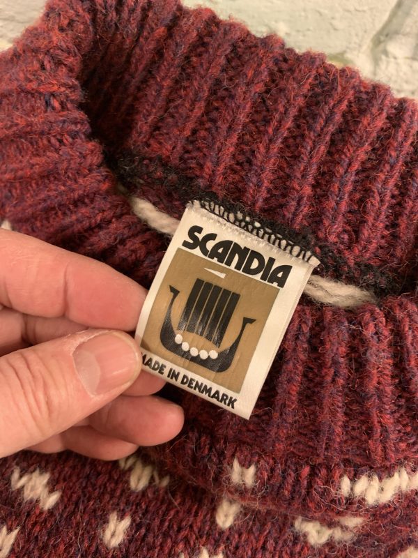 Mens Wool Sweater by Scandia, Denmark