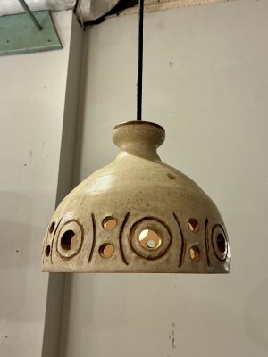 Hand Thrown Ceramic Pendant Lamp