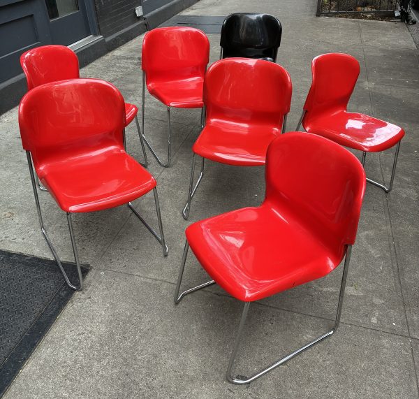 Nova DSM400K Stacking Chairs by Gerd Lange for Atelier International