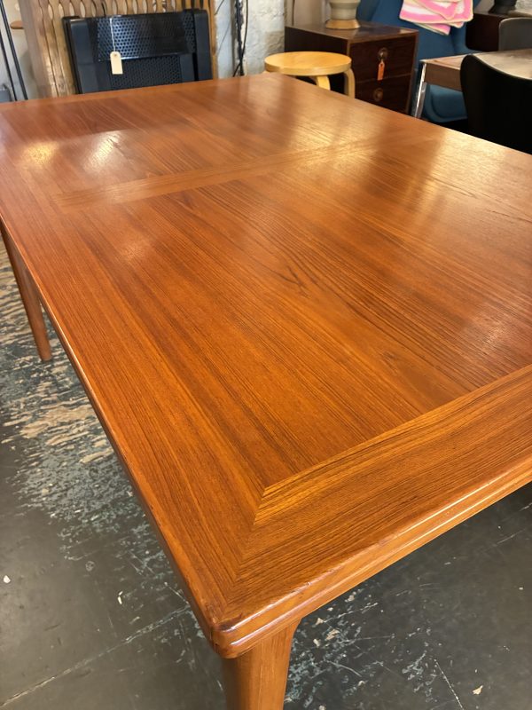 1960s Teak Dining Set-Extension Table & Six Chairs