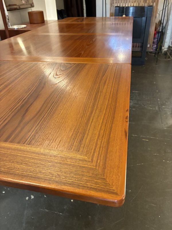 1960s Teak Dining Set-Extension Table & Six Chairs