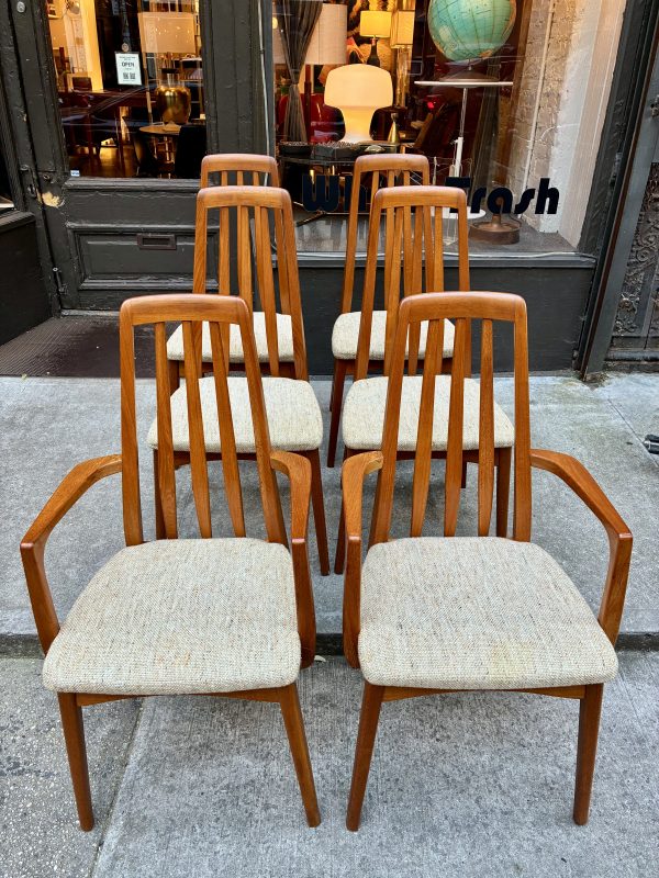 1960s Teak Dining Set-Extension Table & Six Chairs