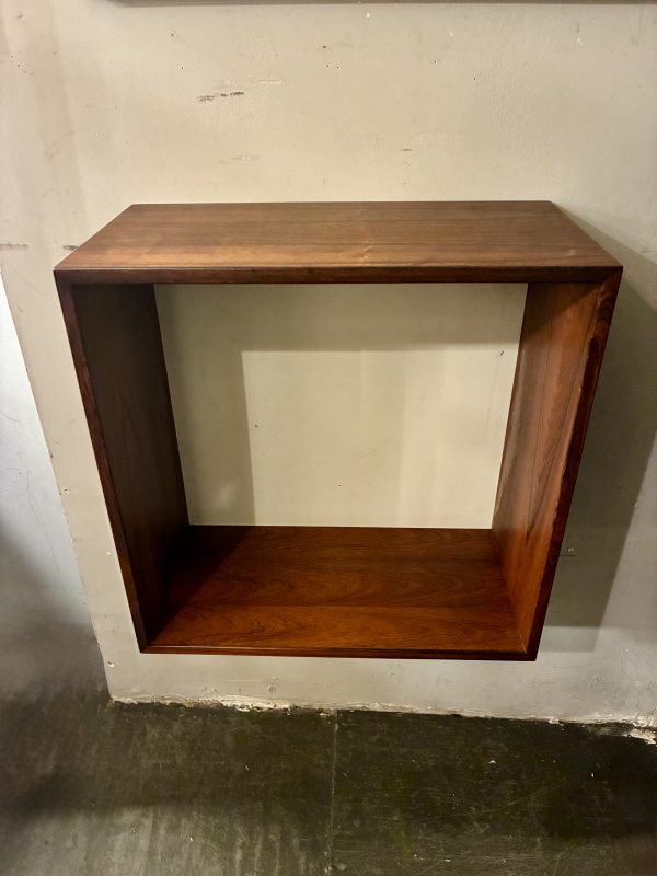 Brazilian Rosewood Wall Mounted Open Cabinet by Kai Kristiansen