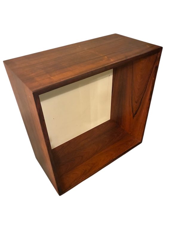 Brazilian Rosewood Wall Mounted Open Cabinet by Kai Kristiansen