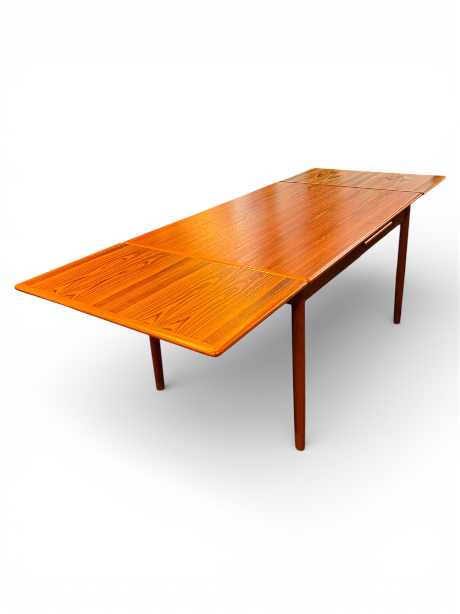Teak Extension Dining Table from Denmark 1970s