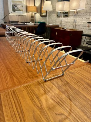 Industrial Age Aluminum Accordion Organizer