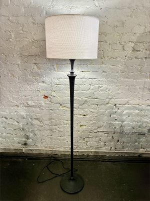Hammered Bronze Floor Lamp, 1990