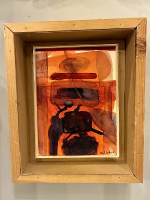 Paul Kohn Wood, Paper, Watercolor, Acrylic & Cardboard Painting, 1970