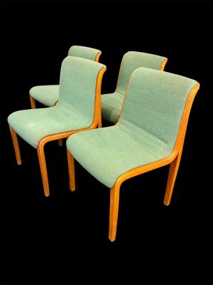 Bill Stephens Series 1300 Side Chairs for Knoll, 1960s
