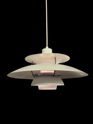 Pair of Poul Heningsen PH5 Pendant Lamps by Louis Poulsen