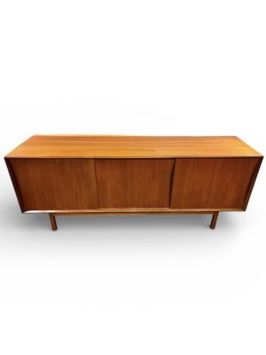 Three Door Teak Credenza from Sweden