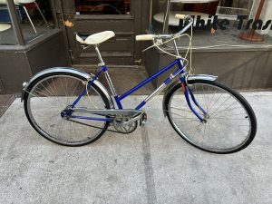 Vintage Three Speed Twist Shift Step Through Bicycle
