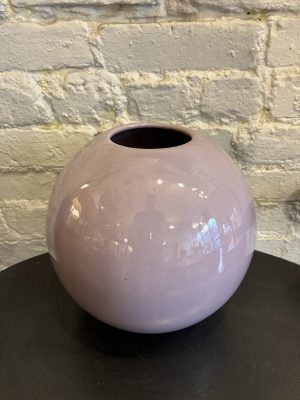 Large Lavender Orb Vase by Haeger