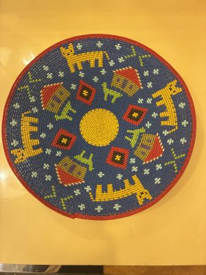 Zulu Handmade Telephone Wire Basket