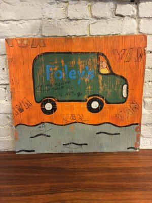 Two Sided Folk Art Painting